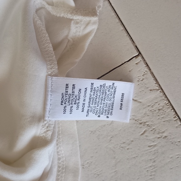 Black and White Beaded Heart Tank - Picture 5 of 5